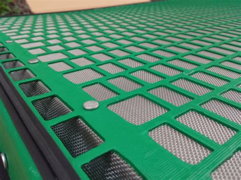 china shale shaker screens|shaker screen mesh size.